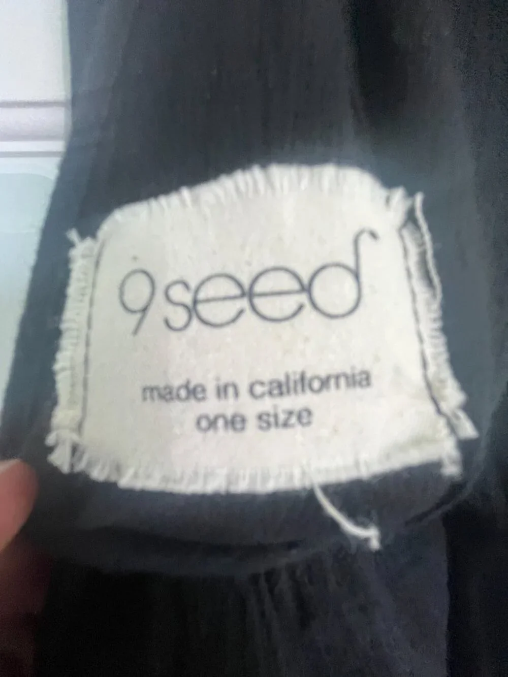 9 Seed Halter Maxi Dress Brand: 9 Seed - Size: One Size - Black - Picture 3 of 4